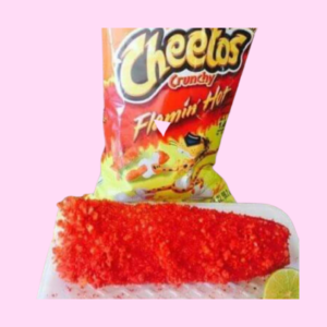 Whole Corn with Hot Cheetos
