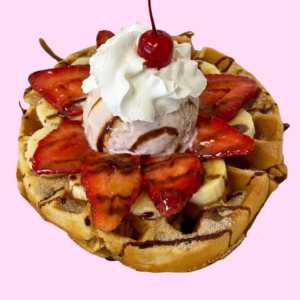 waffle-with-ice-cream